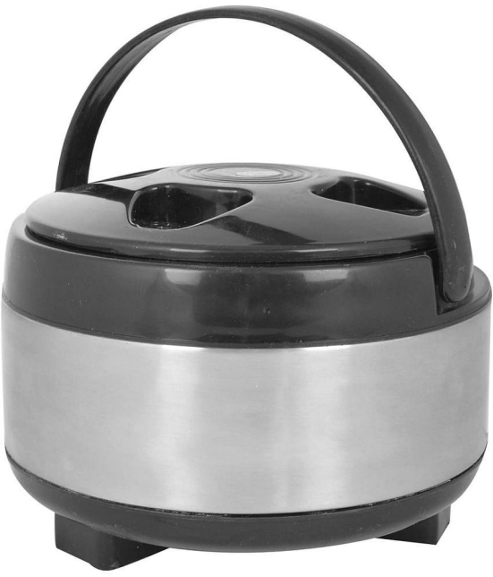 TISYAA Casserole with lid & Handle Assorted Steel Serve Casserole ( Set of 1 , 2000 mL ) - Assorted