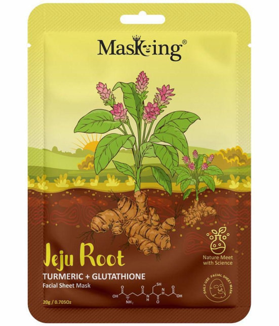 Masking - Skin Brightening Sheet Mask For All Skin Type ( Pack of 1 )