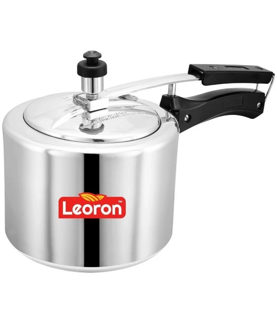 LEORON 3 L Aluminium InnerLid Pressure Cooker With Induction Base