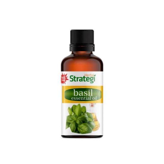 Herbal Strategi Basil Essential Oil 15 ML