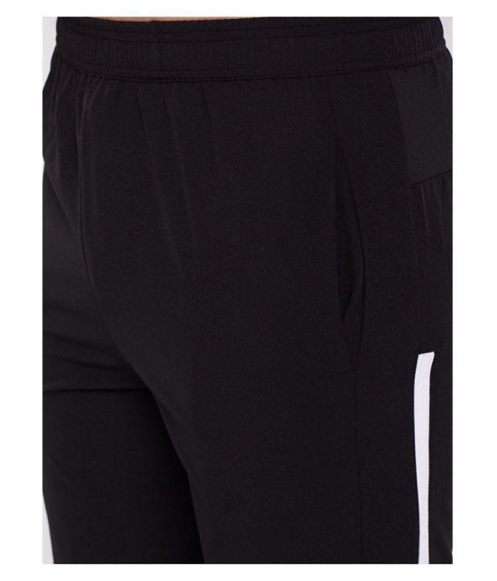 RANBOLT Black Polyester Lycra Football Shorts - None