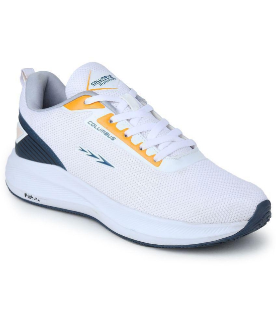 Columbus - SHIFT PRO Sport Shoe White Men's Sports Running Shoes - None