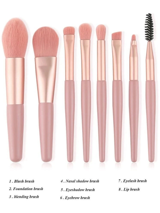 purrpalax purrpalax Synthetic Foundation Brush,Concealer Brush 8 Pcs 10 g