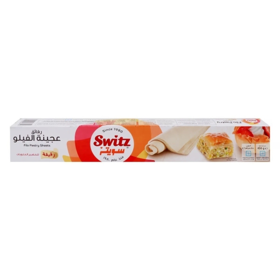 Switz Filo Pastry Thin (15 Sheets) 450G, 1 Pc