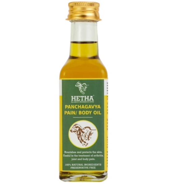 Panchagavya Body / Pain Oil (Size - 100 ml) by HETHA ORGANICS LLP