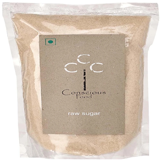 Conscious Food Raw Sugar, 500 Gm