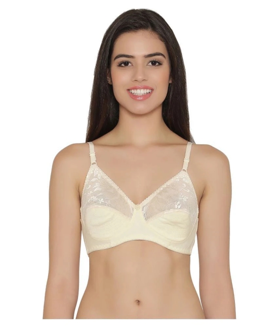 Clovia Poly Cotton Shaping Bra - Beige - None