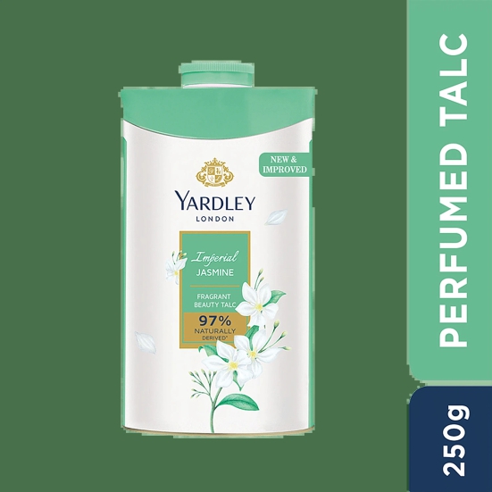 Yardley London Imperial Jasmine Perfumed Talc, 250 G