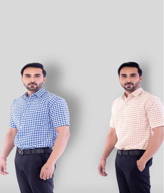 DESHBANDHU DBK - Multicolor Cotton Regular Fit Mens Casual Shirt ( Pack of 1 ) - None