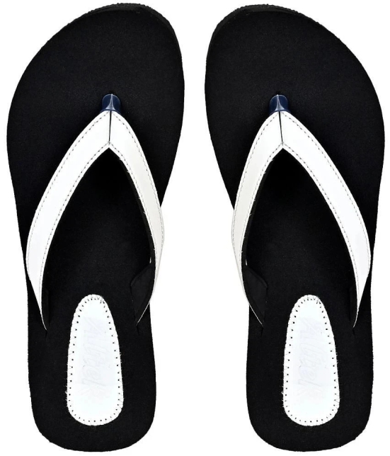 Altek - White Womens Thong Flip Flop - None