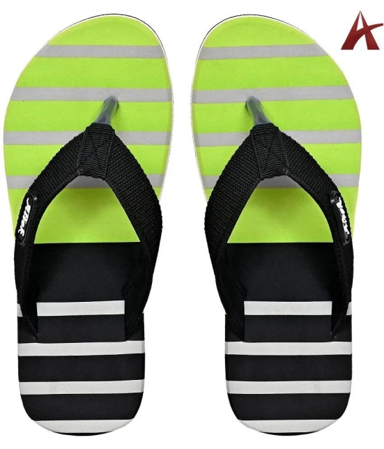 Altek - Green Mens Thong Flip Flop - None