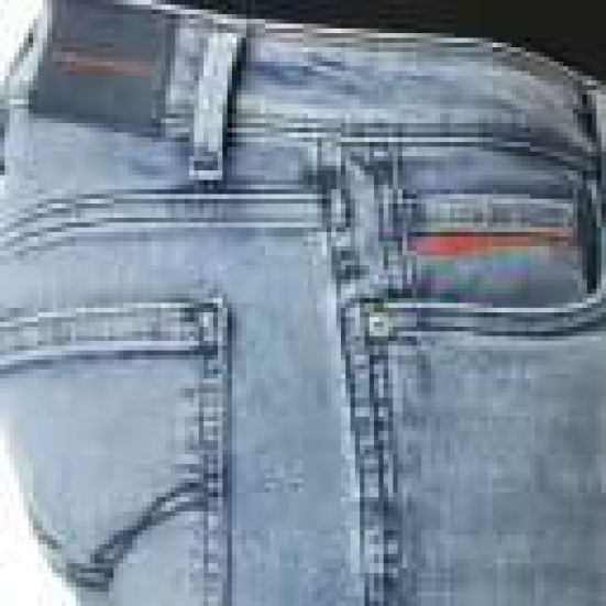 Men Skinny Mid Rise Blue Jeans