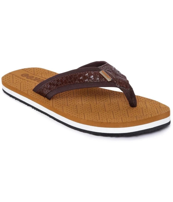 Paragon Tan Mens Thong Flip Flop - None