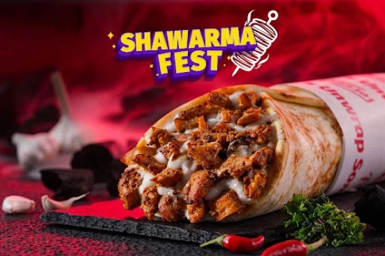 Special Peppy Chicken Shawarma