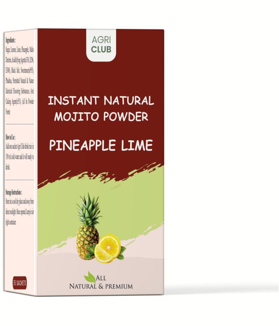 AGRI CLUB Pineaple lime Drink Instant Mix 225 gm