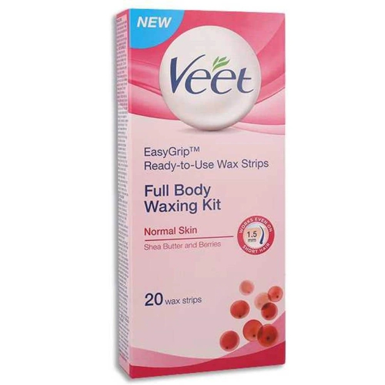 Veet Full Body Waxing Strip Normal Skn 20'S