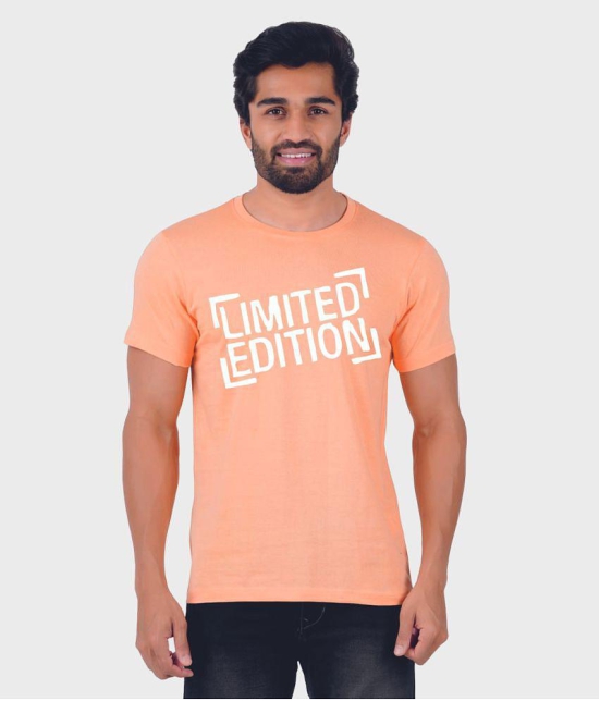 ferocious - Orange Cotton Regular Fit Men's T-Shirt ( Pack of 1 ) - None