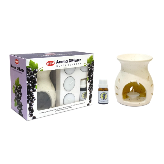 HEM Mystic Black Currant Aroma Diffuser Gift Set