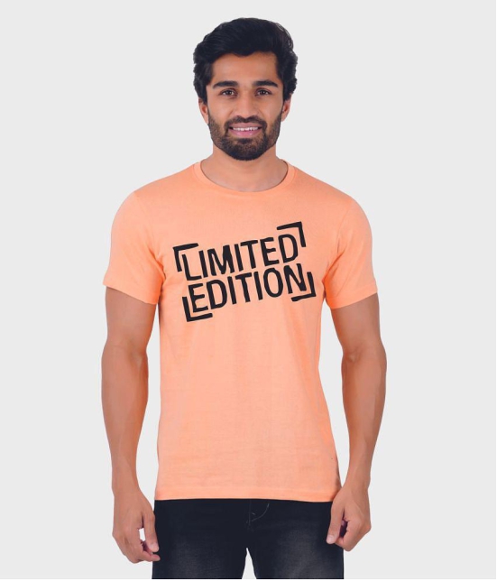 ferocious - Orange Cotton Regular Fit Men's T-Shirt ( Pack of 1 ) - None