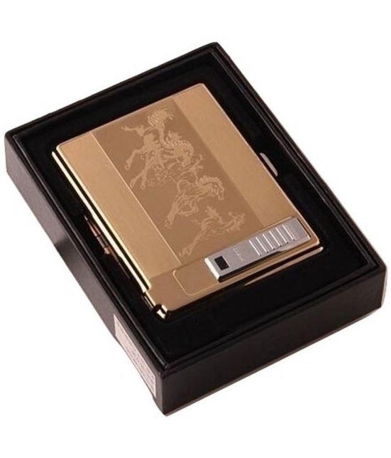 GREYFIRE - Gold Iron Cigarette Holder ( Pack of 1 ) - Gold