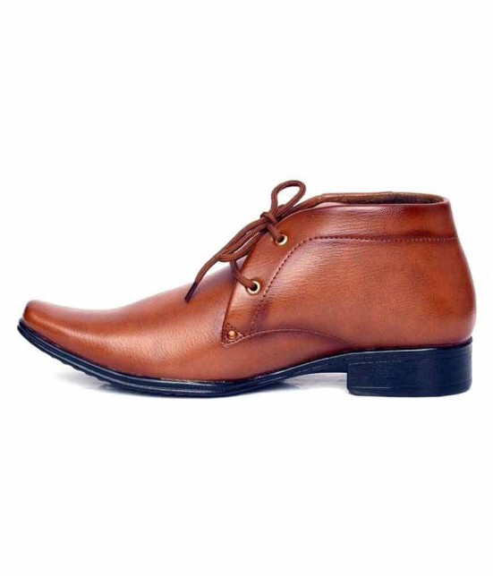 Aadi Tan Office Non-Leather Formal Shoes - None