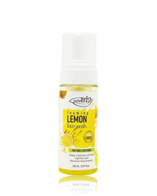 Purobio Lemon Foaming Face Wash - 150ml