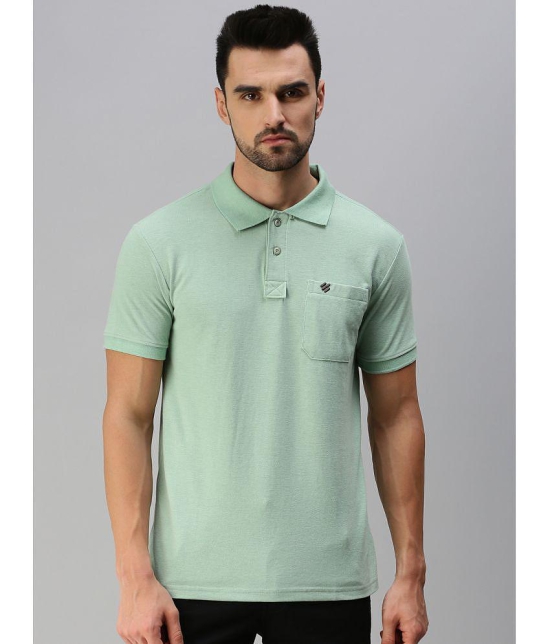 ONN - Green Cotton Blend Regular Fit Mens Polo T Shirt ( Pack of 1 ) - None