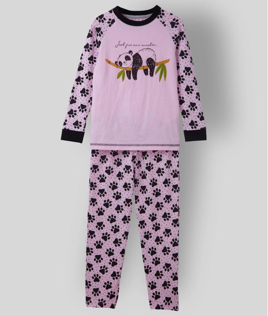 Cub Mcpaws - Multi Color Cotton Blend Girls Night Suit Set ( Pack of 1 ) - None