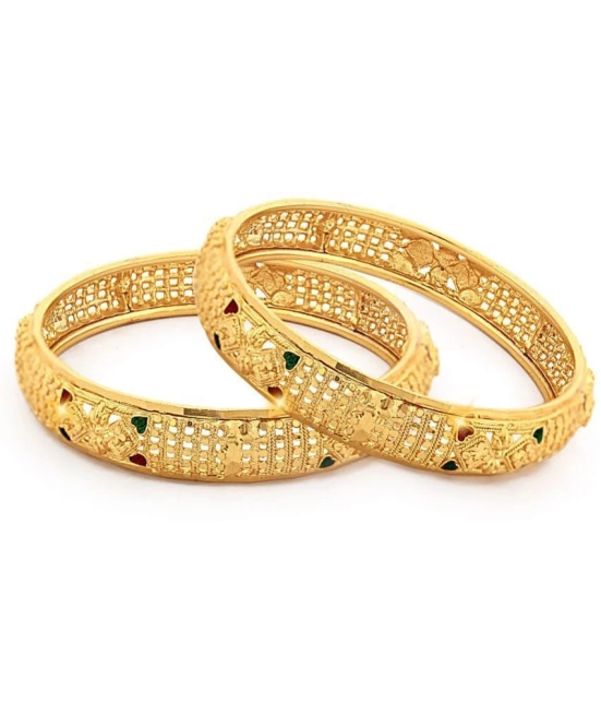 VIVASTRI Gold Bangle ( Pack of 1 ) - None