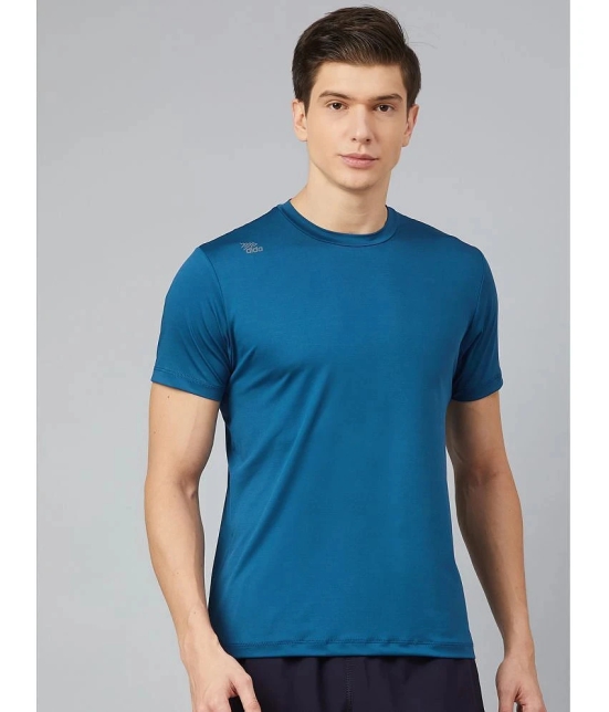 Dida Sportswear Blue Polyester Regular Fit Mens Sports T-Shirt ( Pack of 1 ) - None