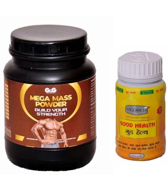 Dr. Chopra G&G Good Health 50 Capsule & Mega Mass Powder 300 gm Chocolate