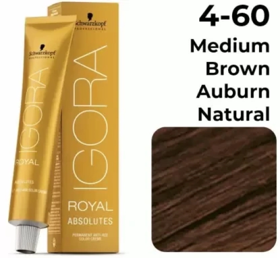 Schwarzkopf IGORA ROYAL ABSOLUTES  4-60 ( 60ml )