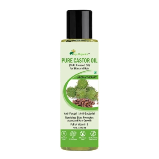 Teja Organics Pure Castor Oil 100 ml