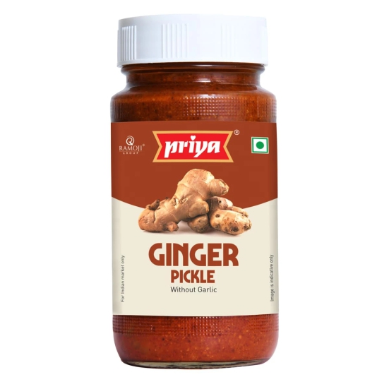 Priya Ginger Pkl Wo Garlic 300G, 1 Pc