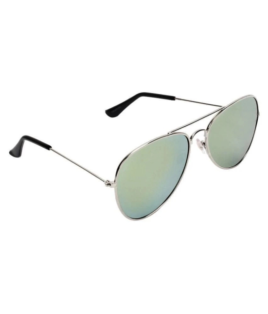 Creature - Silver Pilot Sunglasses ( Pack of 1 ) - Medium