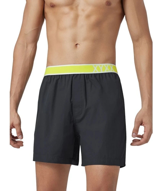 XYXX Pack of 1 Cotton Mens Boxer- ( Grey ) - None