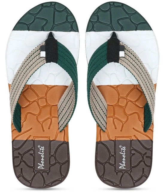 Phonolite Green Mens Daily Slipper - None