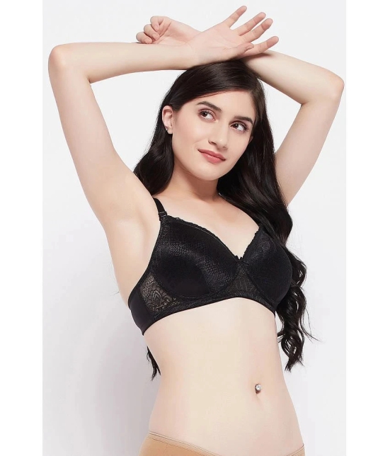 Clovia Pack of 1 Nylon Heavily Padded Womens Convertable Bra ( Black ) - None