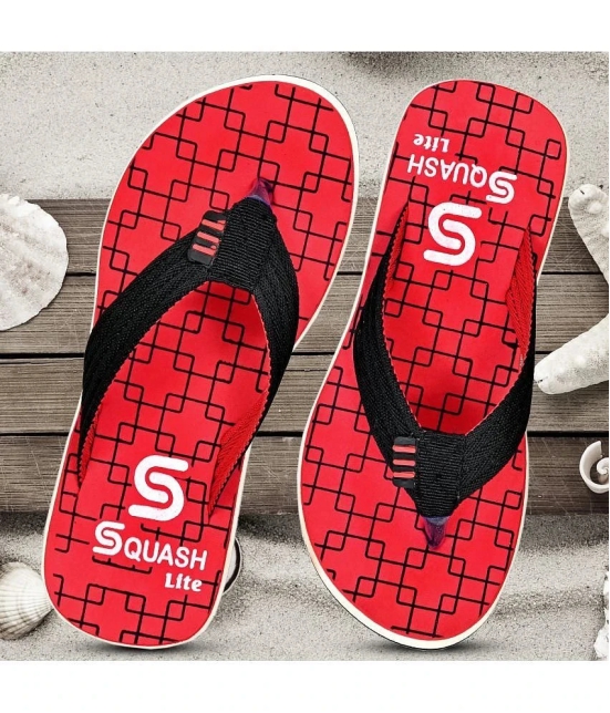 Squash - Red Mens Daily Slipper - None