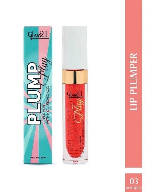 Glam21 Plump Play Lip Plumper Plumping and Hydrating Lightweight & NonSticky 5g Red Lights-03