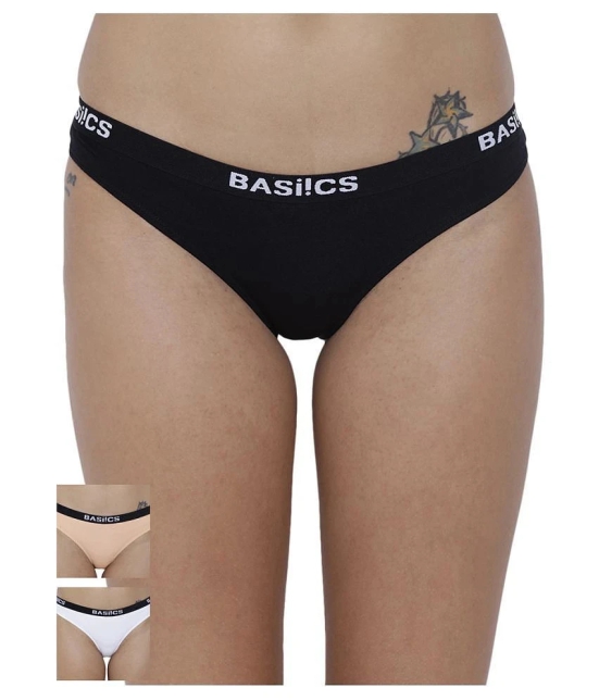 BASIICS by La Intimo Cotton Briefs - None