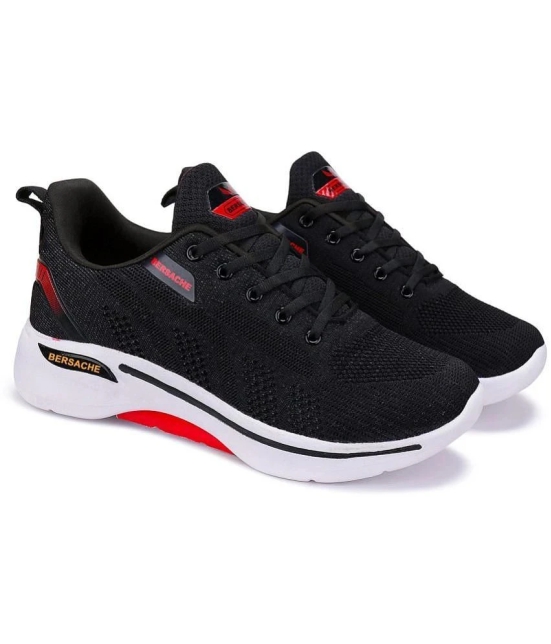 Bersache Men Sport Shoes Black Mens Outdoor - None