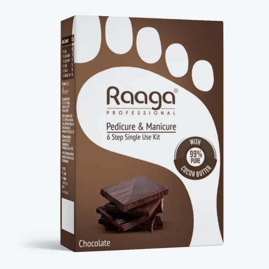 Raaga Professional Manicure Pedicure Chocolate 63g, Brown