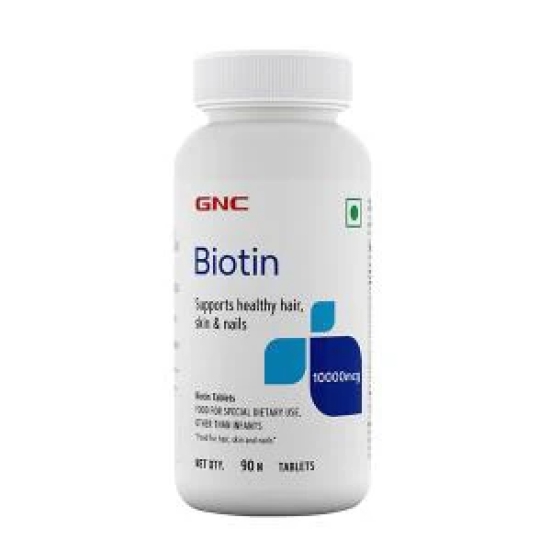 GNC Biotin 10000mcg Tabs 1x90