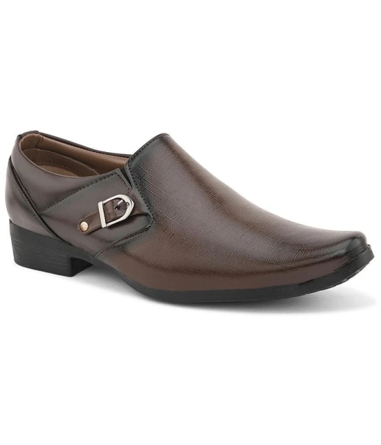 Sir Corbett Brown Mens Slip On Formal Shoes - None