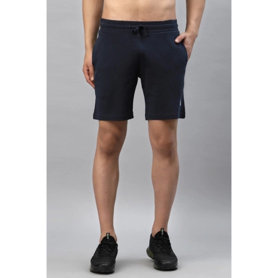 Red Tape Men Navy Activewear Shorts