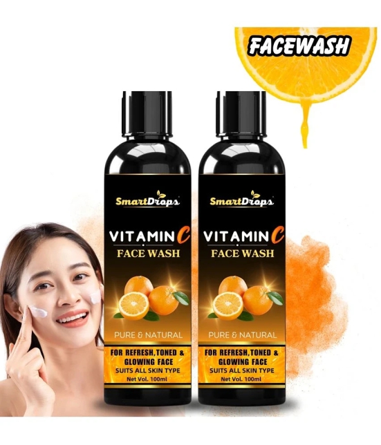 Smartdrops - Refreshing Face Wash For All Skin Type ( Pack of 2 )