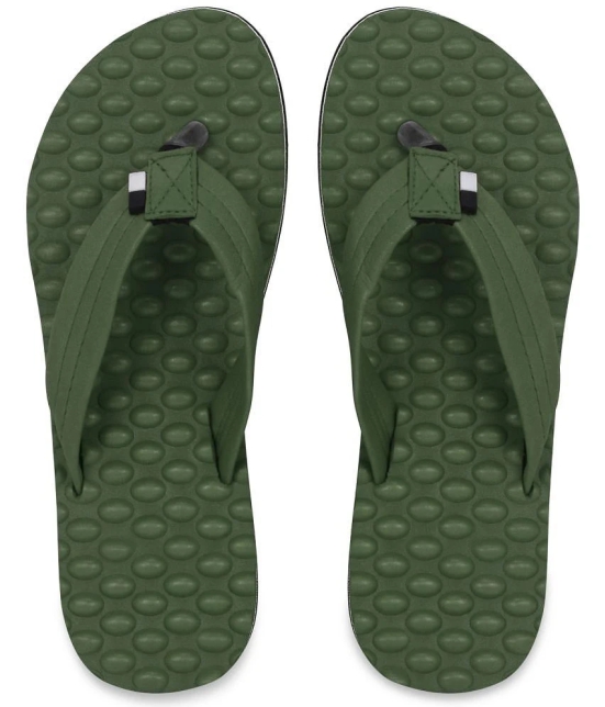 DOCTOR EXTRA SOFT - Olive Womens Massage Flip Flop - None