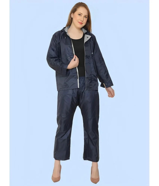 AKTIF Raincoat Set - Navy - None