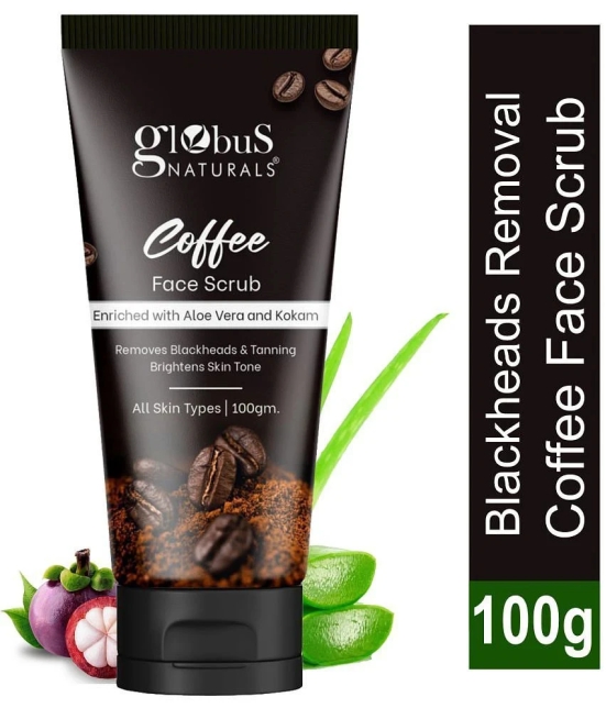 Globus Naturals Coffee Face Scrub, 100gm